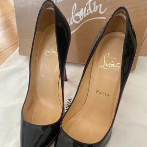 Christian Louboutin So Kate 120 Patent Leather Pumps